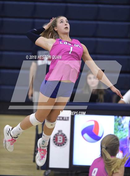 Thumbnail 2 in Los Alamitos @ Beckman (CIF-SS D2 Playoff) photogallery.