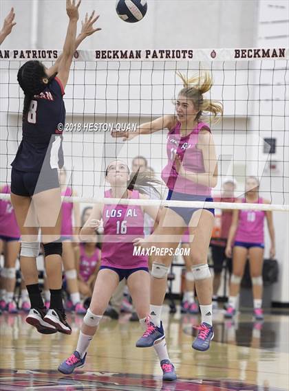 Thumbnail 2 in Los Alamitos @ Beckman (CIF-SS D2 Playoff) photogallery.
