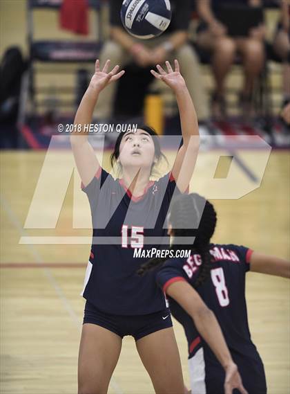 Thumbnail 2 in Los Alamitos @ Beckman (CIF-SS D2 Playoff) photogallery.