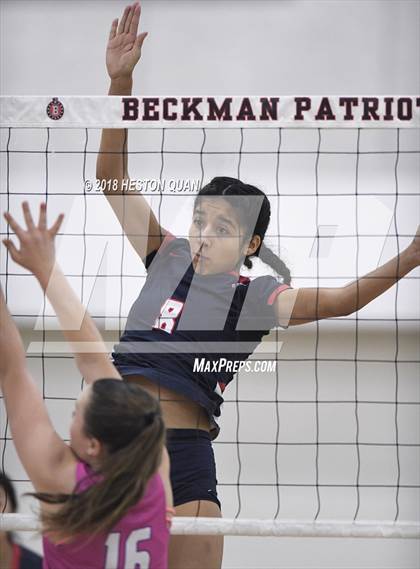 Thumbnail 2 in Los Alamitos @ Beckman (CIF-SS D2 Playoff) photogallery.