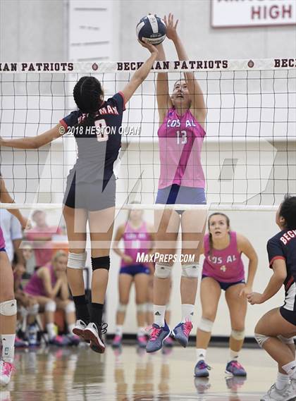 Thumbnail 1 in Los Alamitos @ Beckman (CIF-SS D2 Playoff) photogallery.