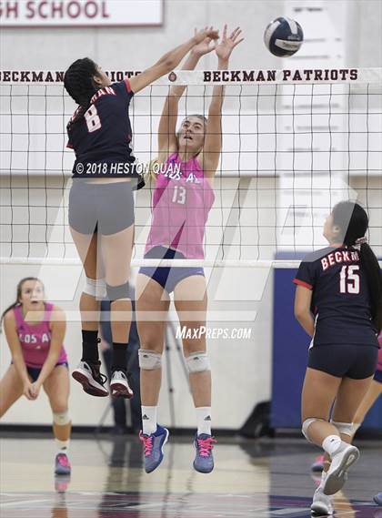 Thumbnail 3 in Los Alamitos @ Beckman (CIF-SS D2 Playoff) photogallery.