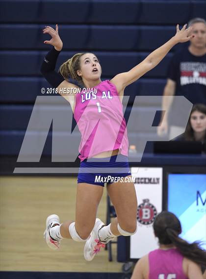 Thumbnail 2 in Los Alamitos @ Beckman (CIF-SS D2 Playoff) photogallery.