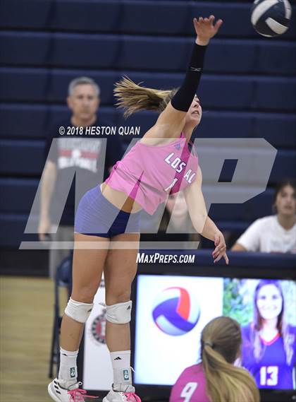 Thumbnail 3 in Los Alamitos @ Beckman (CIF-SS D2 Playoff) photogallery.