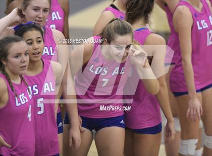Thumbnail 2 in Los Alamitos @ Beckman (CIF-SS D2 Playoff) photogallery.
