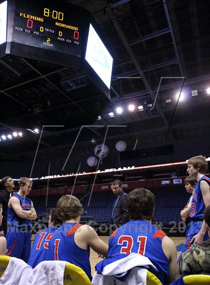 Thumbnail 3 in Fleming vs. Norwood (CHSAA 1A Consolation) photogallery.