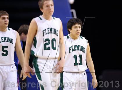 Thumbnail 2 in Fleming vs. Norwood (CHSAA 1A Consolation) photogallery.