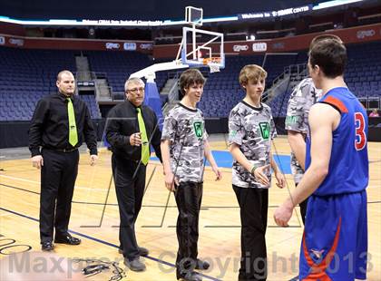 Thumbnail 3 in Fleming vs. Norwood (CHSAA 1A Consolation) photogallery.