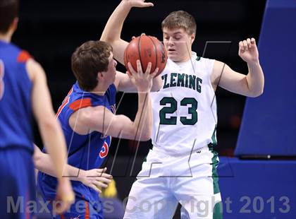Thumbnail 2 in Fleming vs. Norwood (CHSAA 1A Consolation) photogallery.