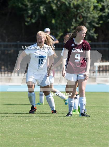 Thumbnail 3 in Girls Prep vs Grace Baptist Academy photogallery.