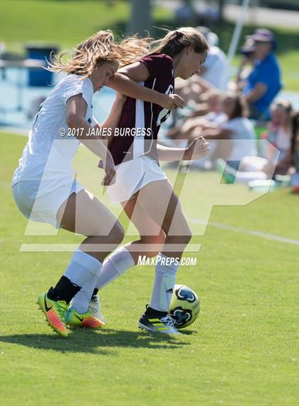 Thumbnail 2 in Girls Prep vs Grace Baptist Academy photogallery.