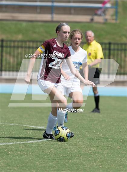 Thumbnail 3 in Girls Prep vs Grace Baptist Academy photogallery.