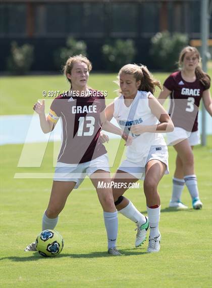 Thumbnail 1 in Girls Prep vs Grace Baptist Academy photogallery.