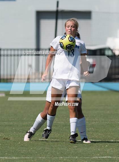 Thumbnail 3 in Girls Prep vs Grace Baptist Academy photogallery.