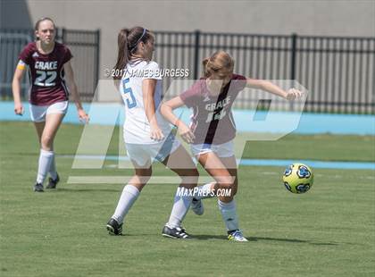 Thumbnail 2 in Girls Prep vs Grace Baptist Academy photogallery.