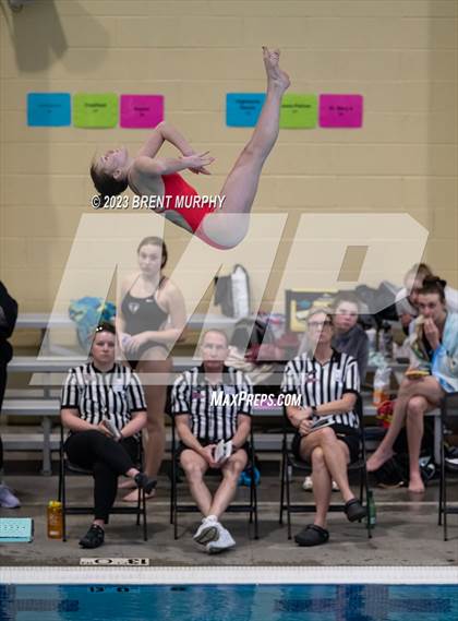 Thumbnail 1 in CHSAA 4A Girls Diving - State Championship photogallery.