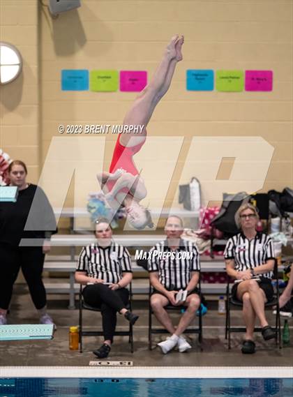 Thumbnail 1 in CHSAA 4A Girls Diving - State Championship photogallery.