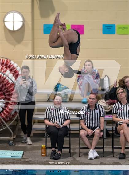 Thumbnail 1 in CHSAA 4A Girls Diving - State Championship photogallery.