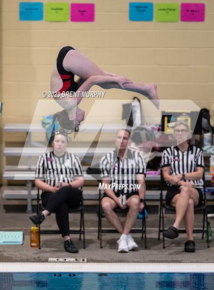 Thumbnail 2 in CHSAA 4A Girls Diving - State Championship photogallery.