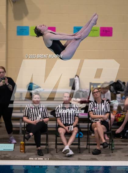 Thumbnail 2 in CHSAA 4A Girls Diving - State Championship photogallery.
