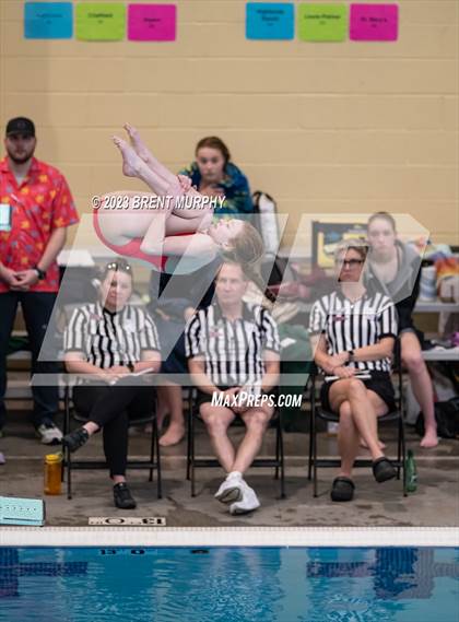 Thumbnail 1 in CHSAA 4A Girls Diving - State Championship photogallery.