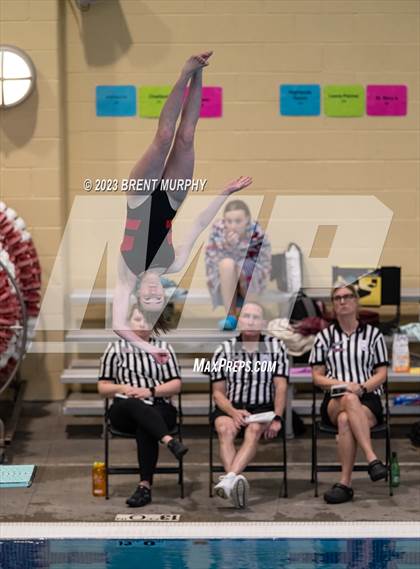 Thumbnail 2 in CHSAA 4A Girls Diving - State Championship photogallery.