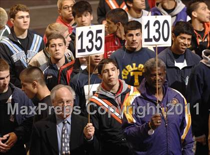 Thumbnail 2 in CIF State Boys Wrestling Championships (Finals) photogallery.