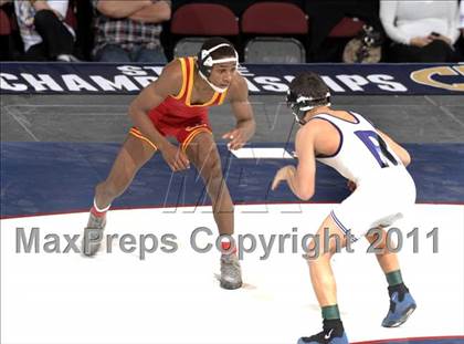 Thumbnail 1 in CIF State Boys Wrestling Championships (Finals) photogallery.