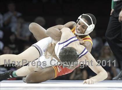 Thumbnail 3 in CIF State Boys Wrestling Championships (Finals) photogallery.