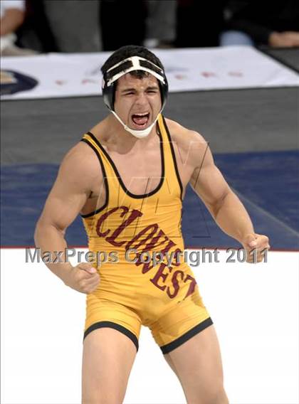 Thumbnail 1 in CIF State Boys Wrestling Championships (Finals) photogallery.