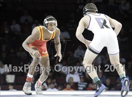 Thumbnail 1 in CIF State Boys Wrestling Championships (Finals) photogallery.