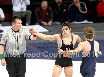 Thumbnail 2 in CIF State Boys Wrestling Championships (Finals) photogallery.