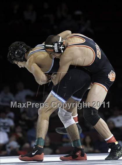 Thumbnail 3 in CIF State Boys Wrestling Championships (Finals) photogallery.