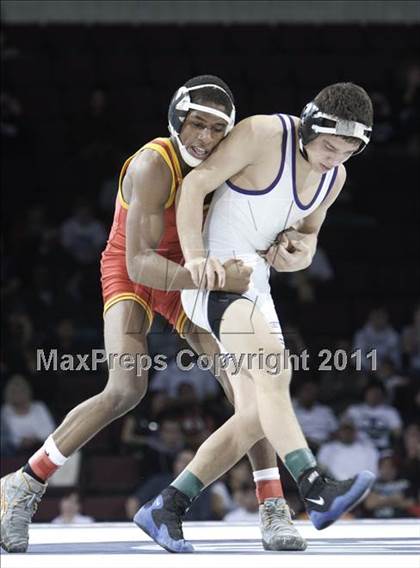 Thumbnail 1 in CIF State Boys Wrestling Championships (Finals) photogallery.