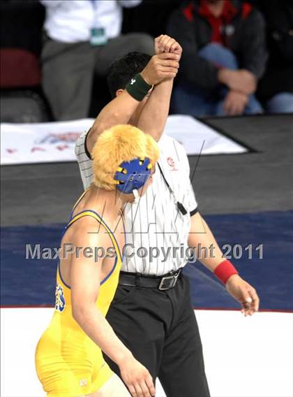 Thumbnail 3 in CIF State Boys Wrestling Championships (Finals) photogallery.