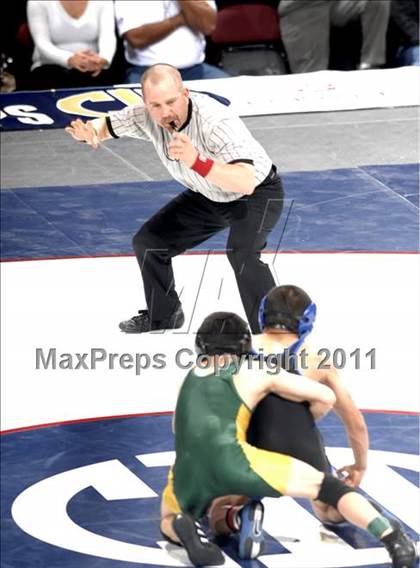 Thumbnail 2 in CIF State Boys Wrestling Championships (Finals) photogallery.