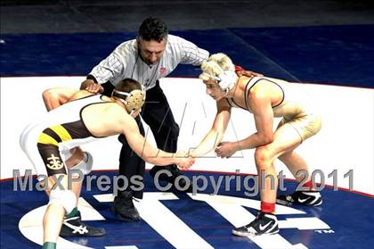 Thumbnail 2 in CIF State Boys Wrestling Championships (Finals) photogallery.