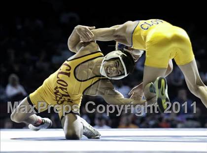 Thumbnail 3 in CIF State Boys Wrestling Championships (Finals) photogallery.