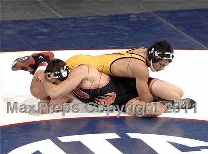 Thumbnail 2 in CIF State Boys Wrestling Championships (Finals) photogallery.
