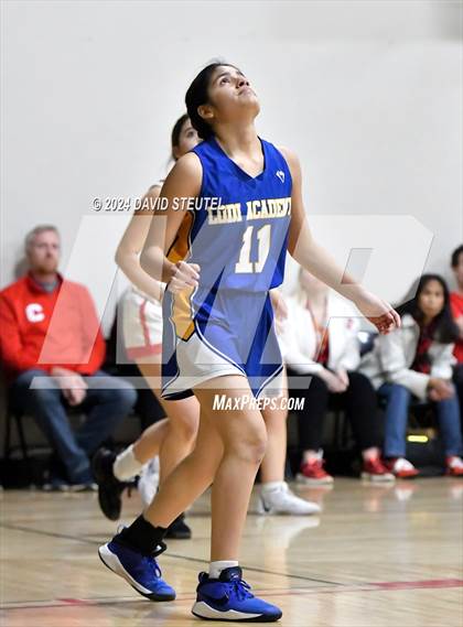 Thumbnail 2 in Lodi Academy vs. Sacramento Adventist (CIF SJS D6 Playoff)  photogallery.