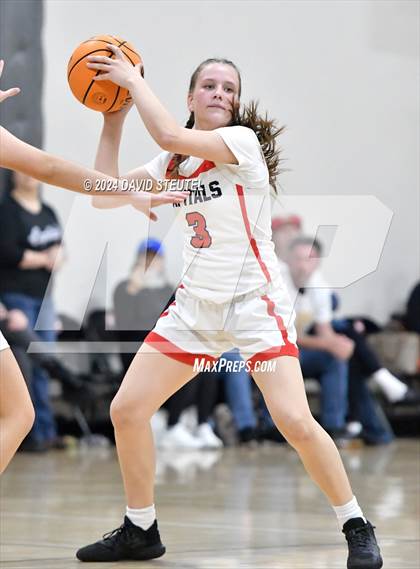 Thumbnail 3 in Lodi Academy vs. Sacramento Adventist (CIF SJS D6 Playoff)  photogallery.