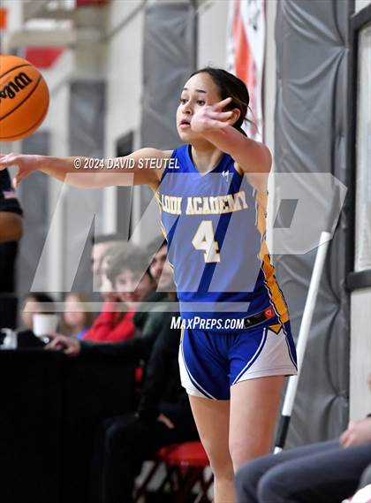 Thumbnail 2 in Lodi Academy vs. Sacramento Adventist (CIF SJS D6 Playoff)  photogallery.