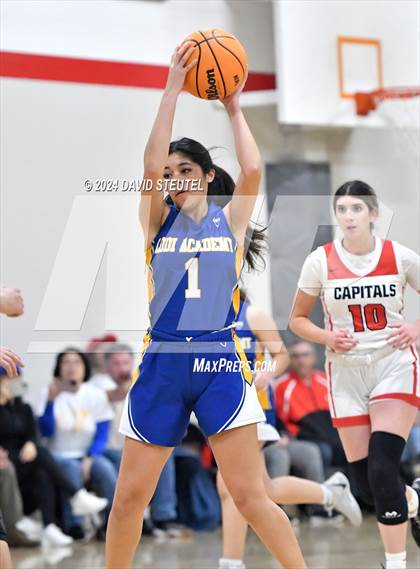 Thumbnail 2 in Lodi Academy vs. Sacramento Adventist (CIF SJS D6 Playoff)  photogallery.