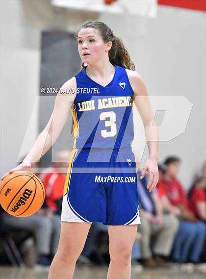 Thumbnail 3 in Lodi Academy vs. Sacramento Adventist (CIF SJS D6 Playoff)  photogallery.