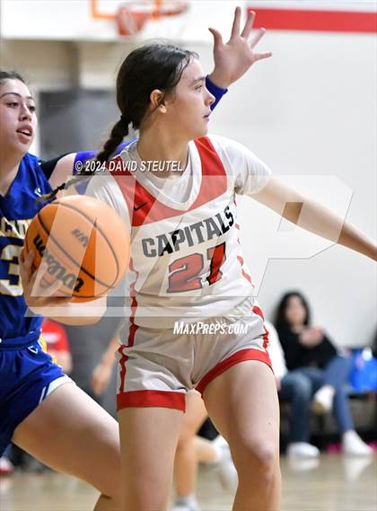 Thumbnail 2 in Lodi Academy vs. Sacramento Adventist (CIF SJS D6 Playoff)  photogallery.