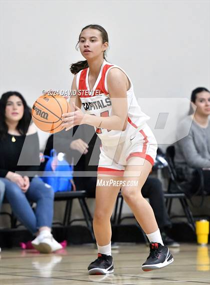 Thumbnail 2 in Lodi Academy vs. Sacramento Adventist (CIF SJS D6 Playoff)  photogallery.