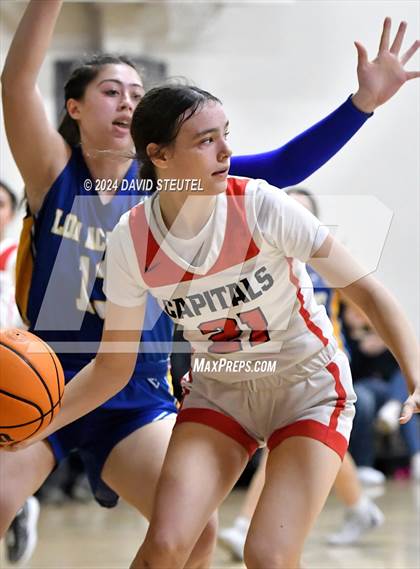 Thumbnail 1 in Lodi Academy vs. Sacramento Adventist (CIF SJS D6 Playoff)  photogallery.