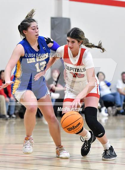 Thumbnail 3 in Lodi Academy vs. Sacramento Adventist (CIF SJS D6 Playoff)  photogallery.