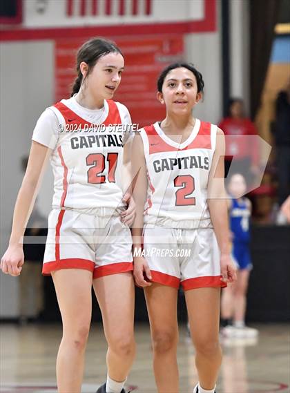 Thumbnail 2 in Lodi Academy vs. Sacramento Adventist (CIF SJS D6 Playoff)  photogallery.
