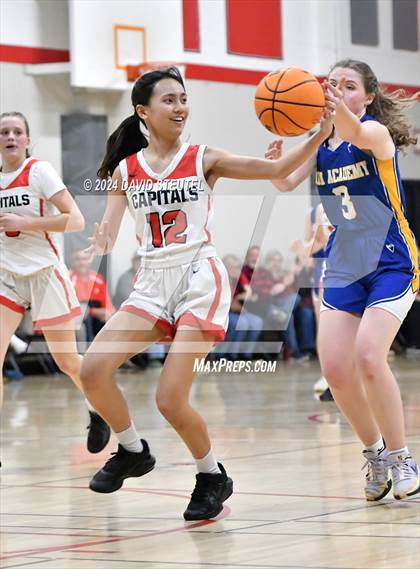 Thumbnail 2 in Lodi Academy vs. Sacramento Adventist (CIF SJS D6 Playoff)  photogallery.